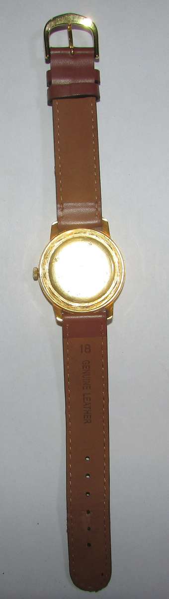 1960'S Zenith 18ct Gold Automatic Date Watch - Works 100%