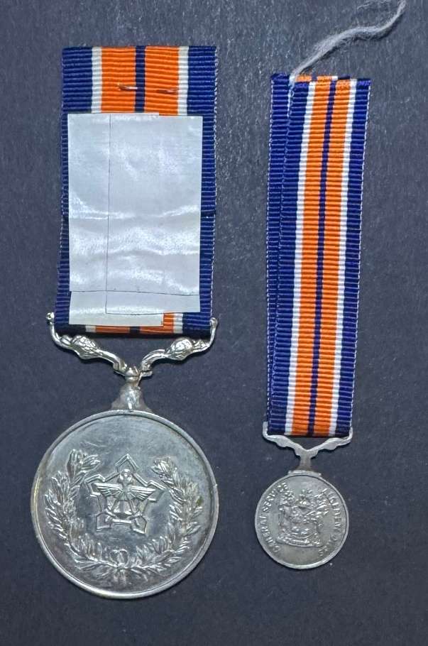 SADF - Full Size plus Miniature General Service Medal