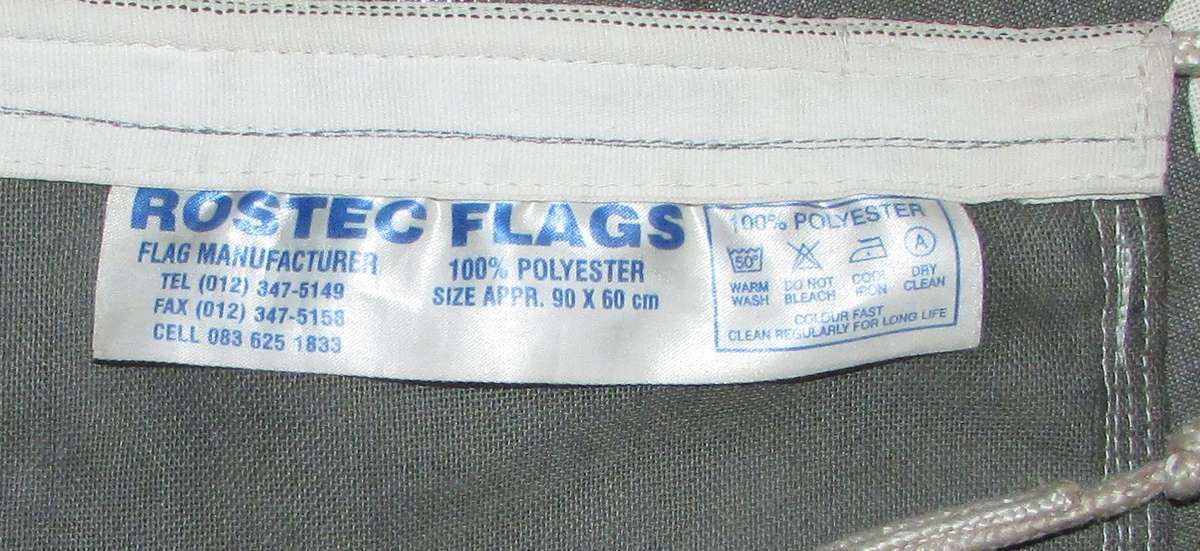 SADF - 4 Special Forces Regiment (Recce)Storm Flag with Houding