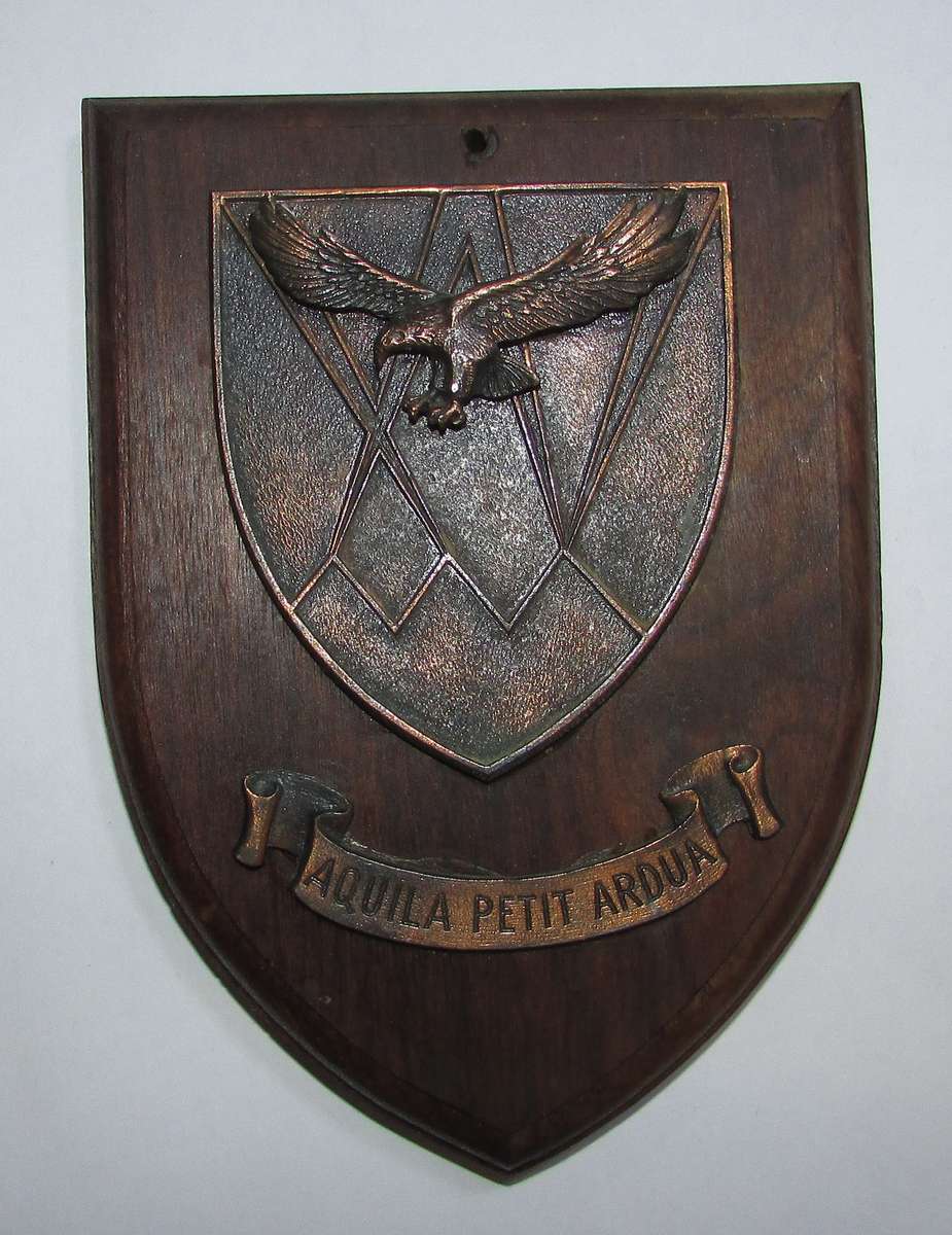 SADF - SAAF Plaque Owned and Signed by Brigadier Eddie Viljoen ( Echo Victor )