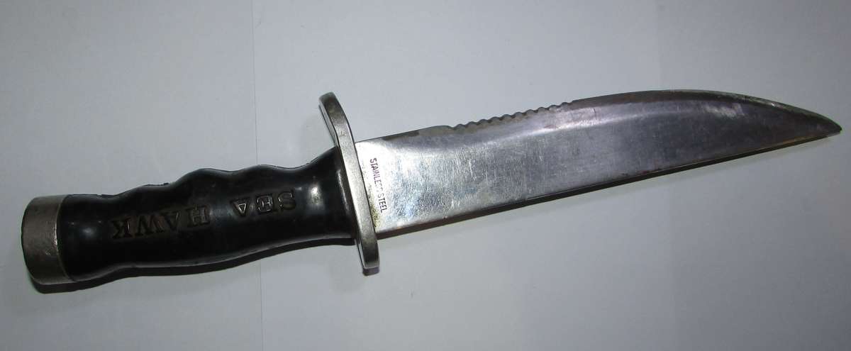 Vintage Sea Hawk Divers Knife