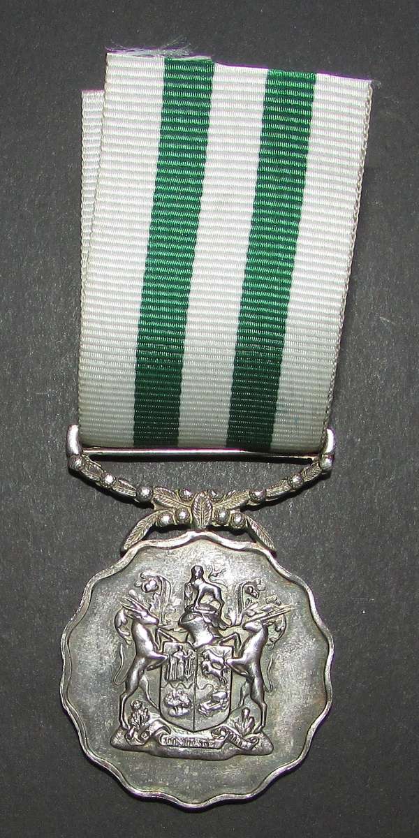 SADF - Full Size Long Service and Good Conduct Sterling Silver Medal