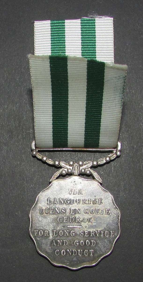 SADF - Full Size Long Service and Good Conduct Sterling Silver Medal