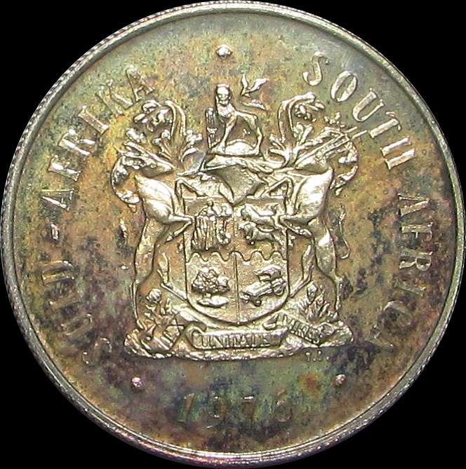 1976 Proof ( Silver ) Republic of South Africa One Rand Coin