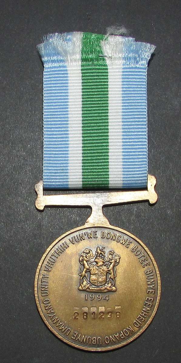 SADF - Full Size Unitas Service Medal