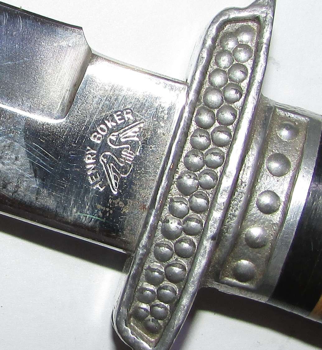 Vintage Henry Bowker Original Bowie with Sheath