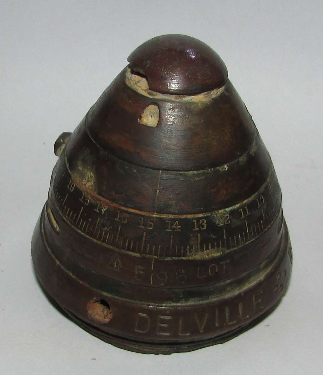 World War One 75MM Artillery Shell Inert from Delville Wood