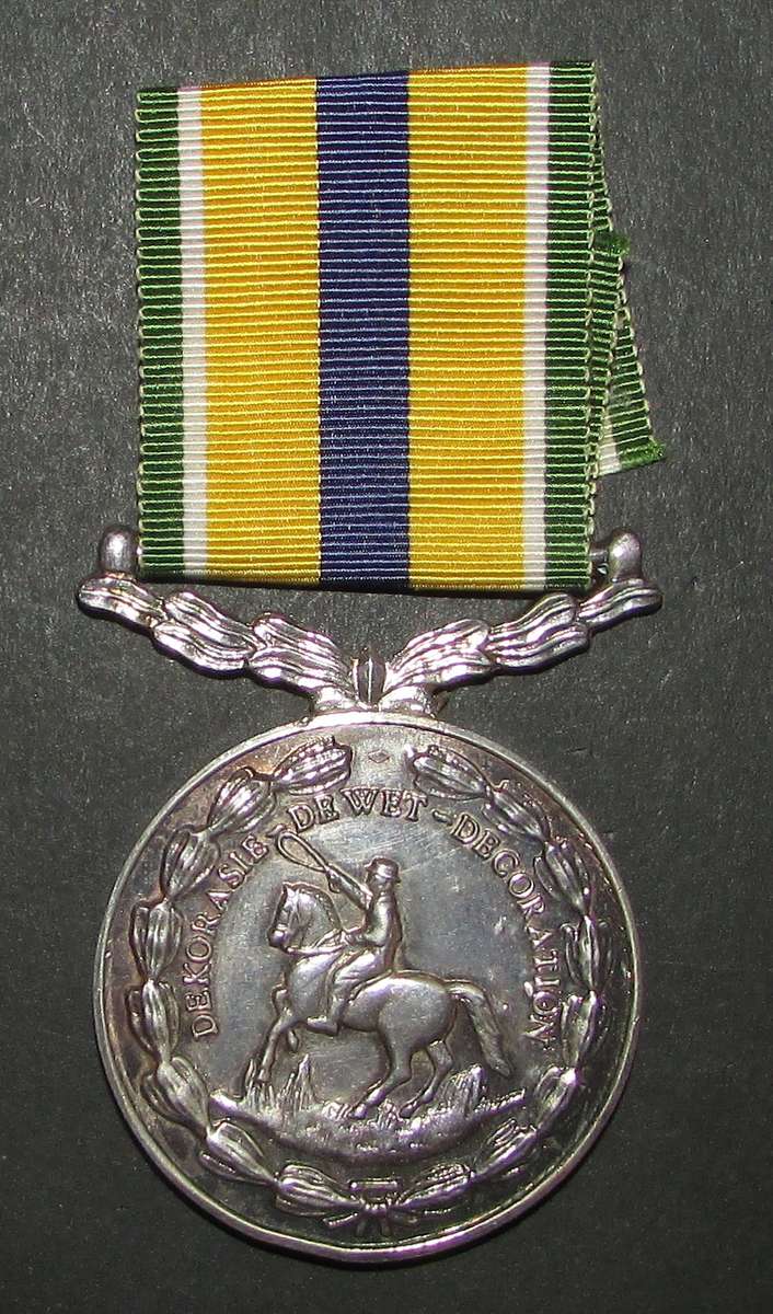 SADF - Full Size De Wet Decoration - Sterling Silver