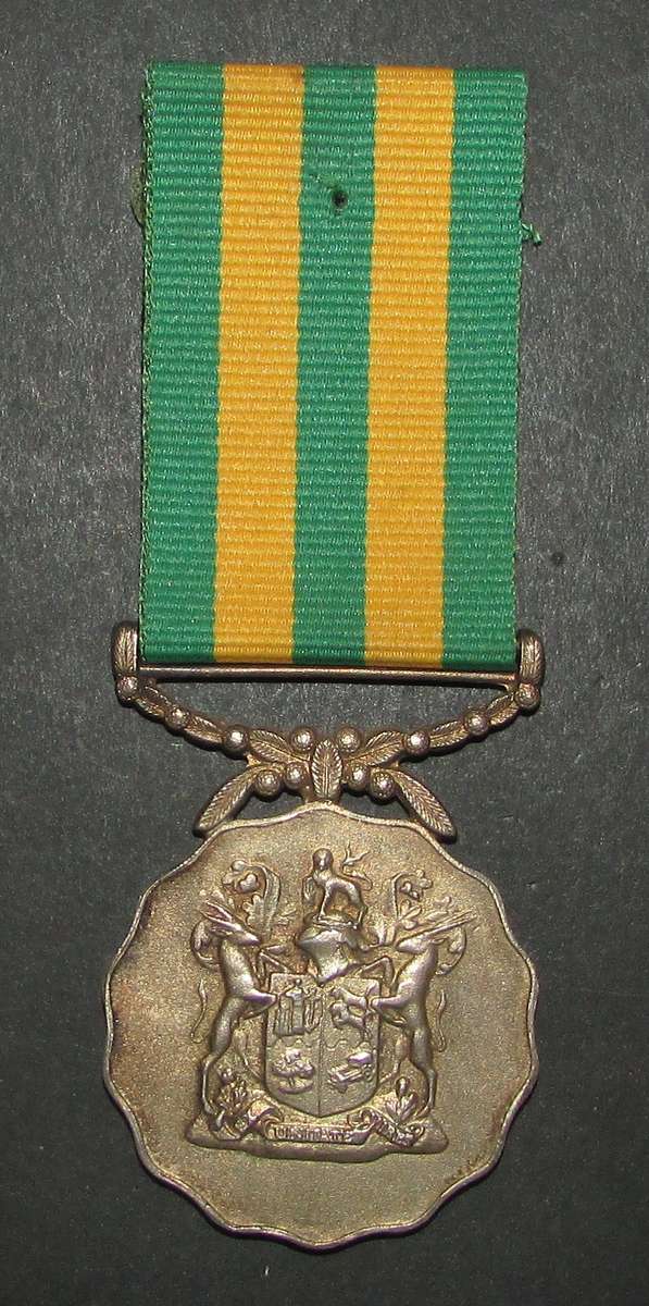 SADF - Full Size 30 Year Good Service Medal - Silver and SA Mint Mark