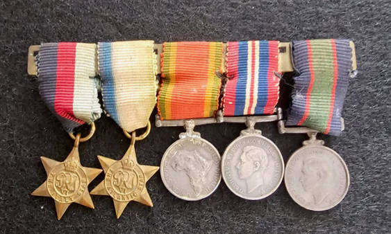World War Two Miniature Medal Group