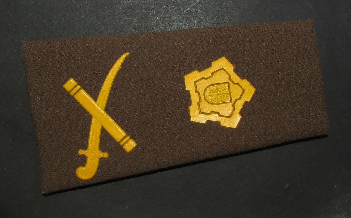 SADF - Army Major General Slip on Rank