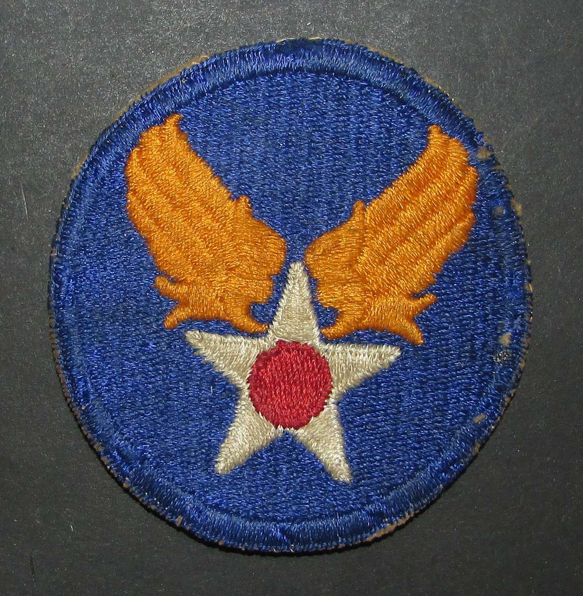 WW2 US Air Force Patch - Green back