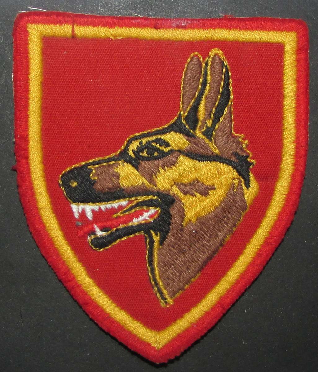 SADF - Dog Center Patch Badge