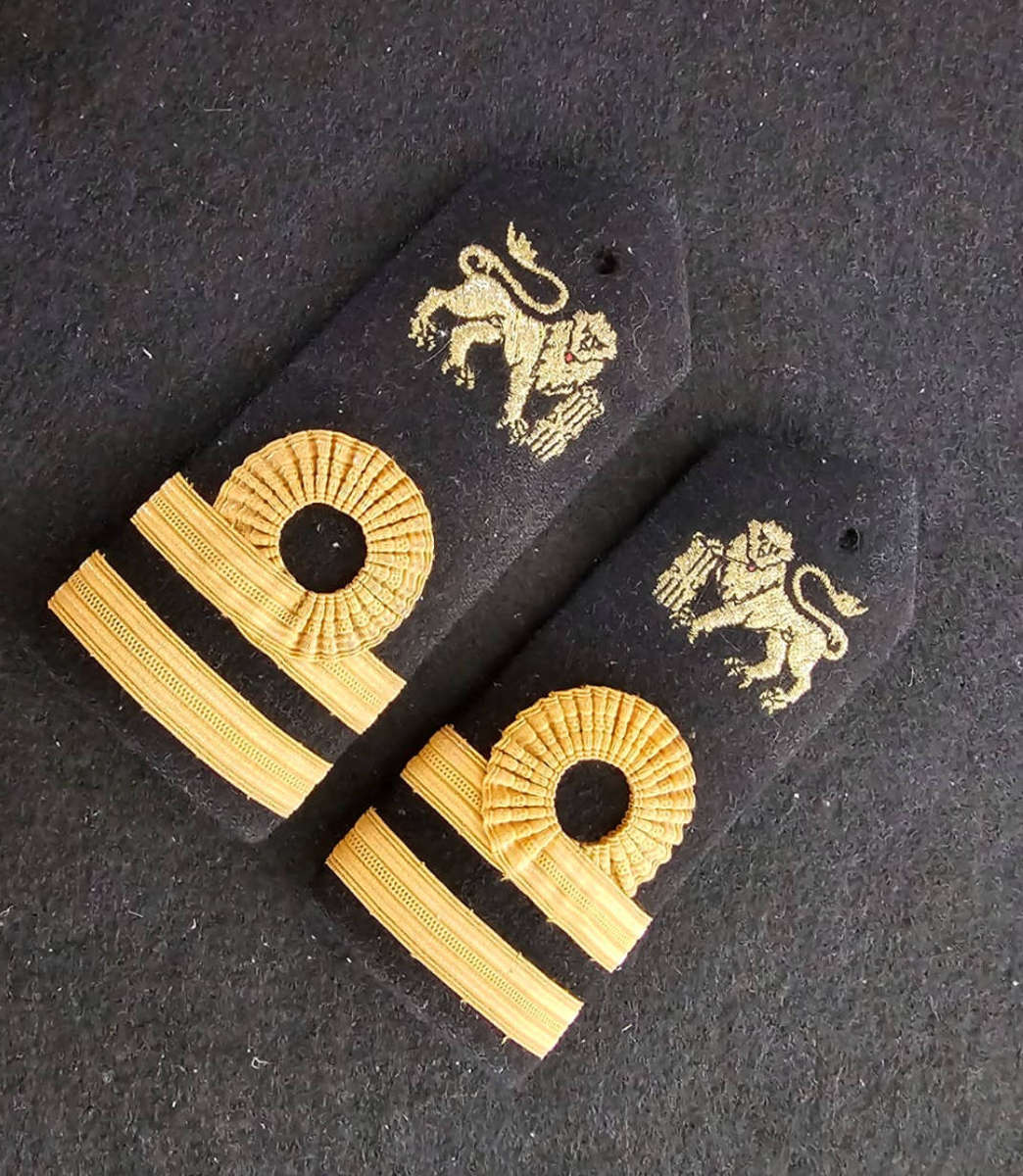 SADF - SA Navy Rank Epaulette Pair
