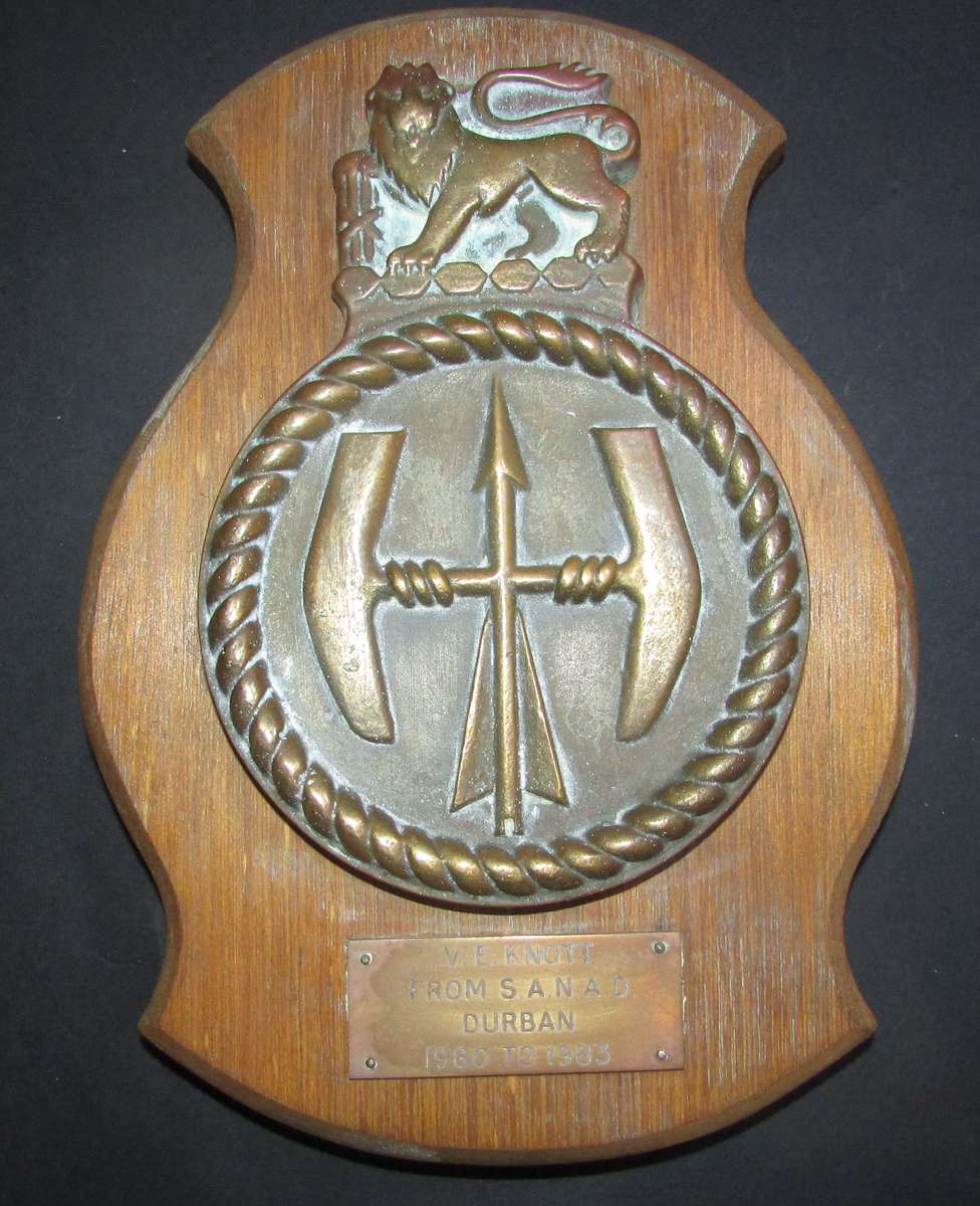 SADF - South African Navy Plaque