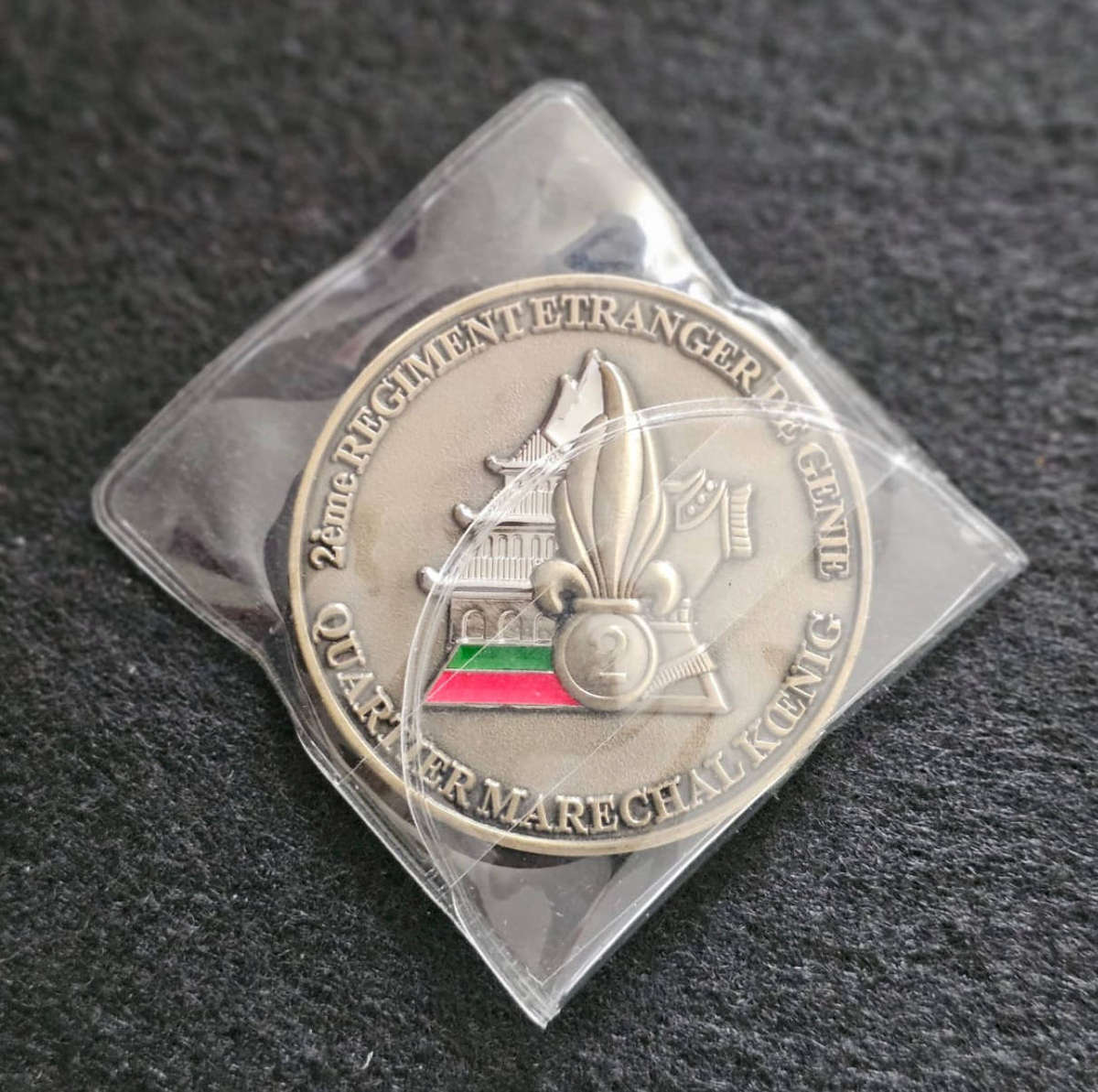 French Foreign Legion 2nd Foreign Engineer Regiment - Numbered Coin