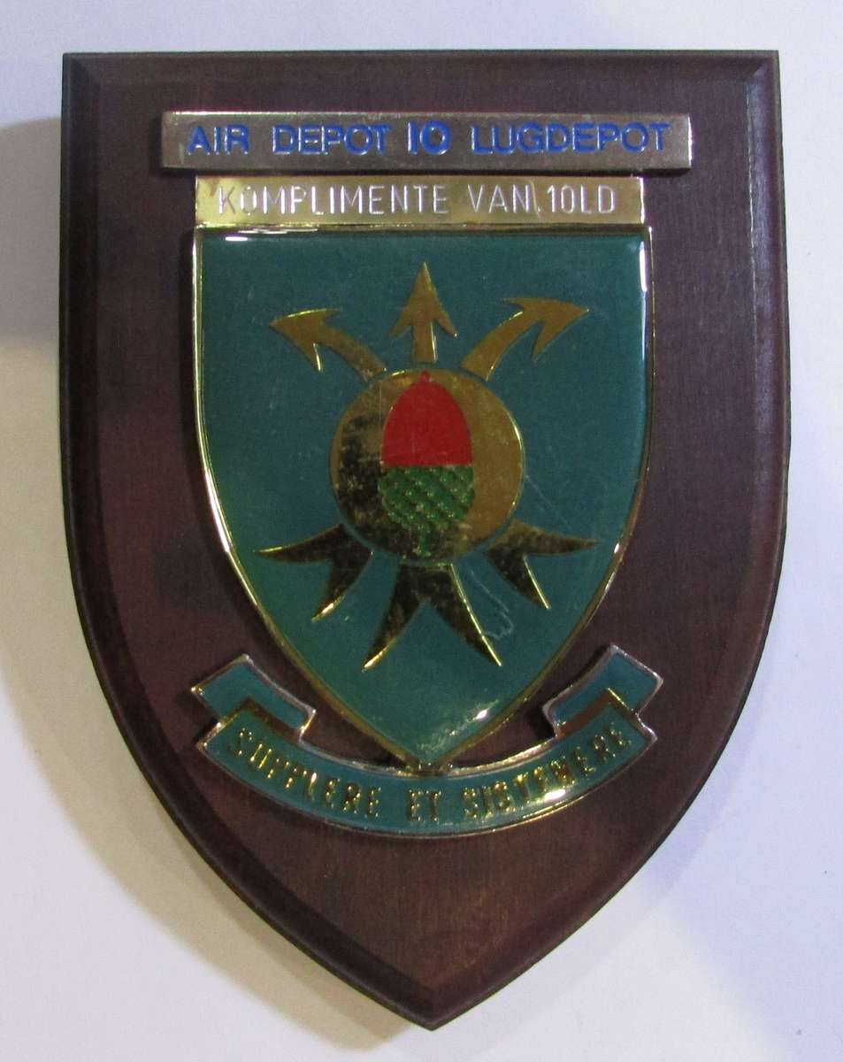 SADF - Air Force Air Depot Plaque