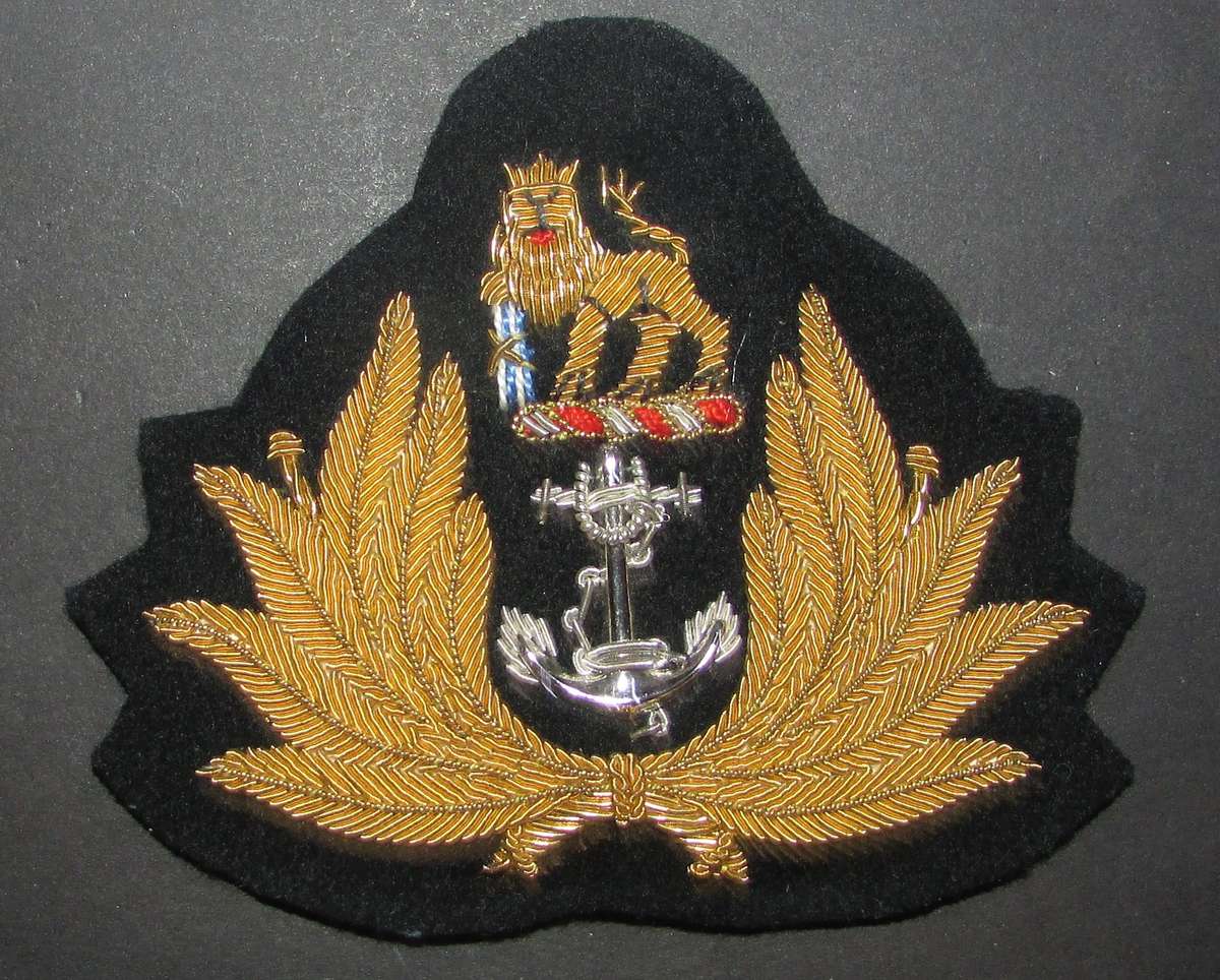 SADF - Navy Officers Cap Badge
