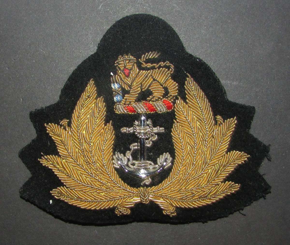 SADF - Navy Officers Cap Badge