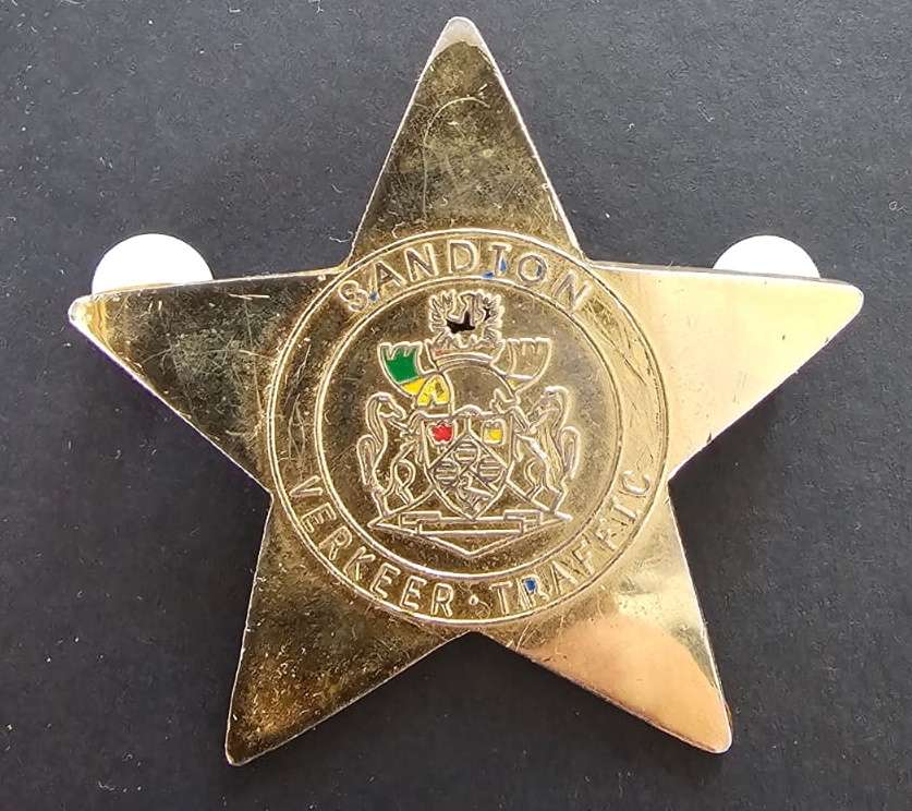 Sandton Traffic Police Badge