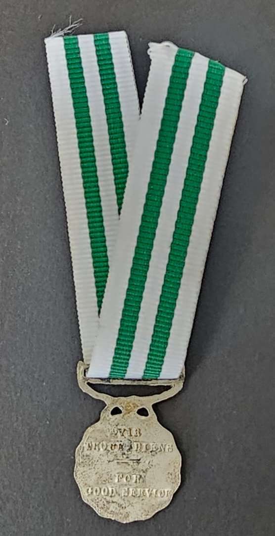 SADF - Good Service Miniature Medal ( Silver )