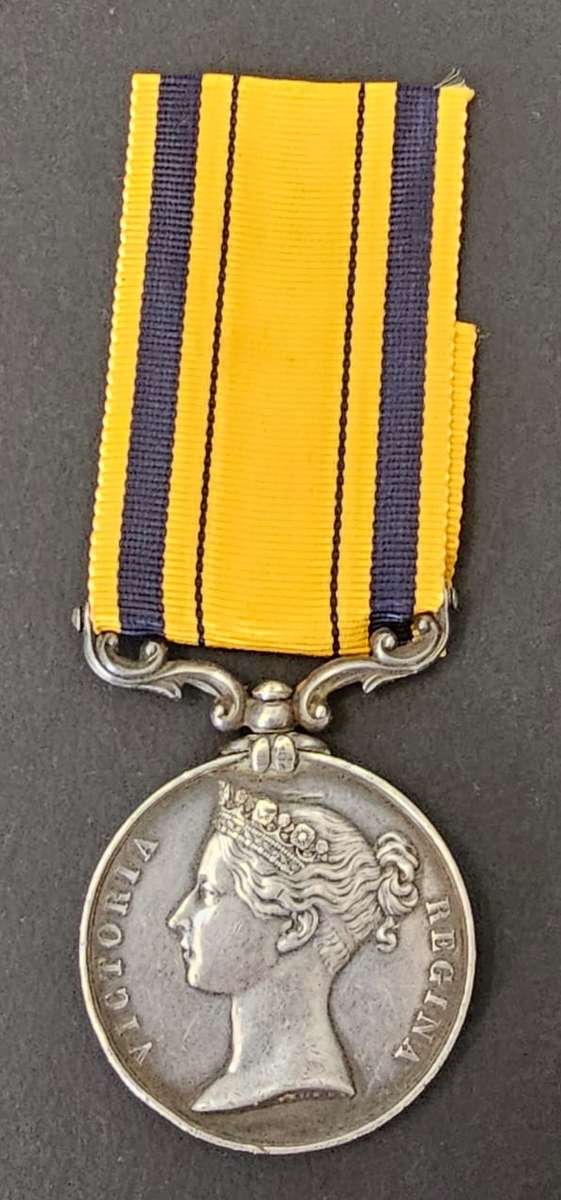 Full Size British South Africa Medal "Zulu War Medal "to: Color Serj JAS Gray 91st Reg