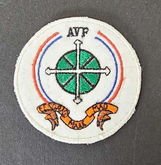 Vintage Afrikaner Volksfront Patch Badge