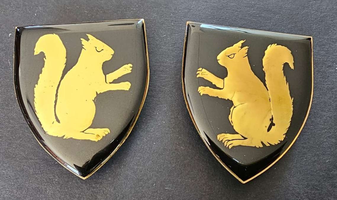 SADF - Bothaville Commando Shoulder Flash Pair