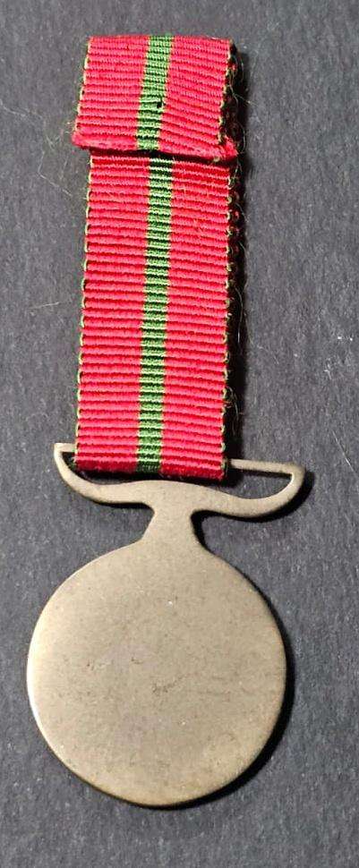 (Homelands) - Miniature Bophuthatswana Distinguished Gallantry Medal