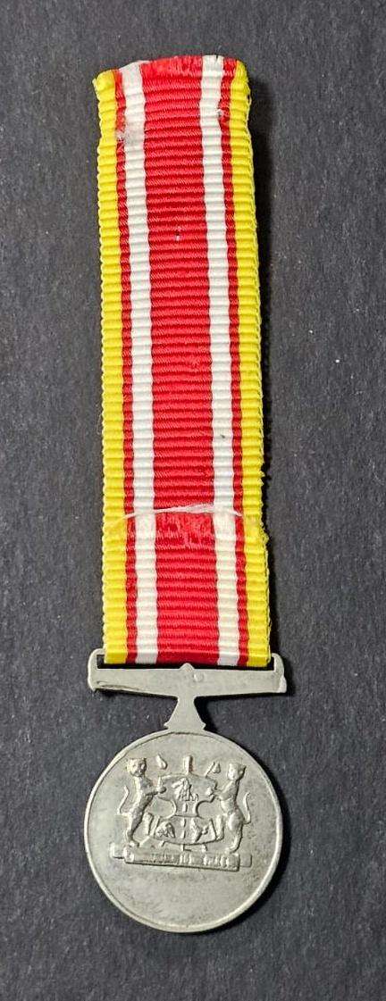 (Homelands)Bophuthatswana General Service Medal - Miniature Medal