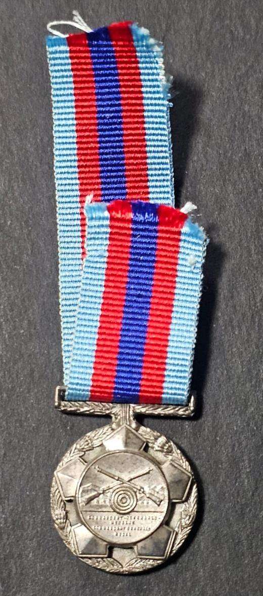 SADF - Commandant General Champion Shot Medal - Miniature
