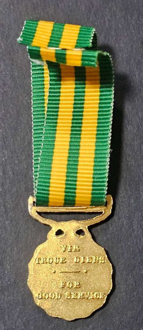 SADF - Miniature 30 Year Good Service Medal