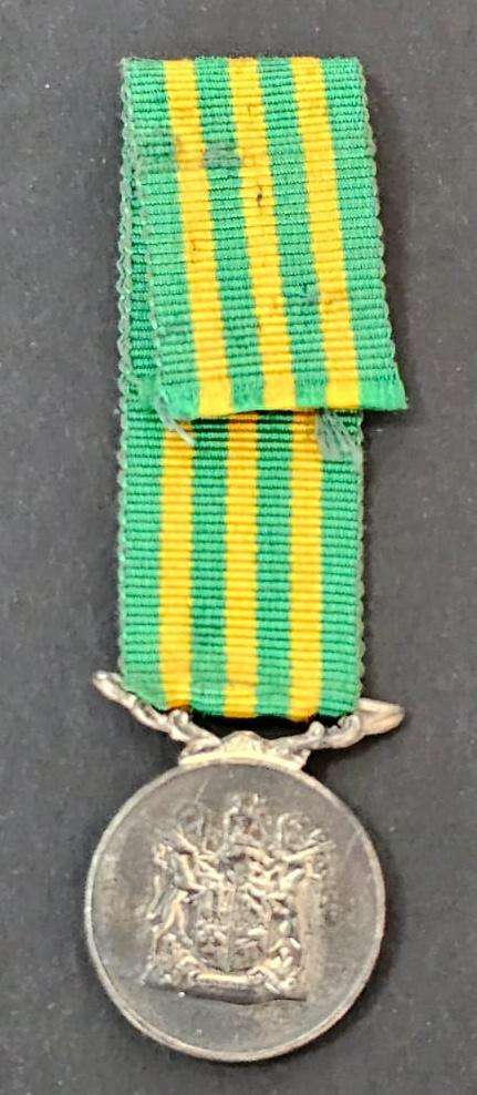 SADF - Miniature Danie Theron Medal