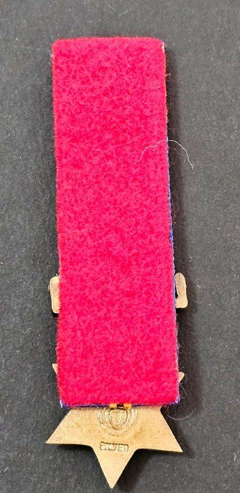 SANDF - Miniature Gold Protea Decoration - ( Sterling Silver )