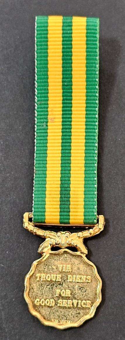 SADF - Miniature 30 Year Good Service Medal