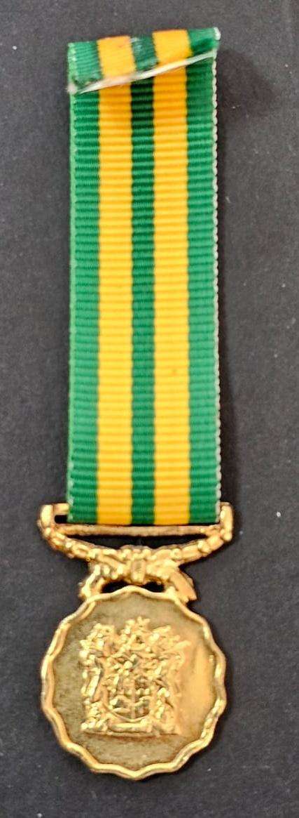 SADF - Miniature 30 Year Good Service Medal