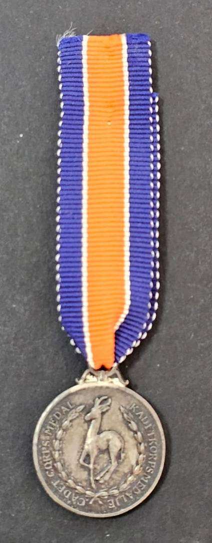 SADF - Miniature Cadet Corps Medal