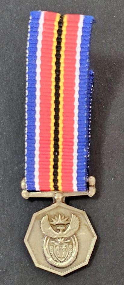 SANDF General Service Miniature Medal