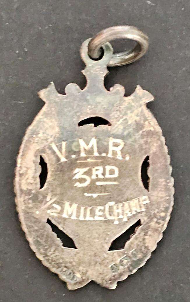 Sterling Silver Sport Medallion in Original Case - 8 Grams