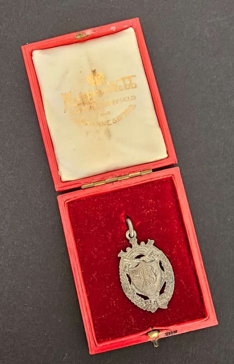 Sterling Silver Sport Medallion in Original Case - 8 Grams