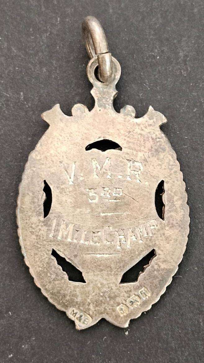 Sterling Silver Sport Medallion in Original Case - 8 Grams