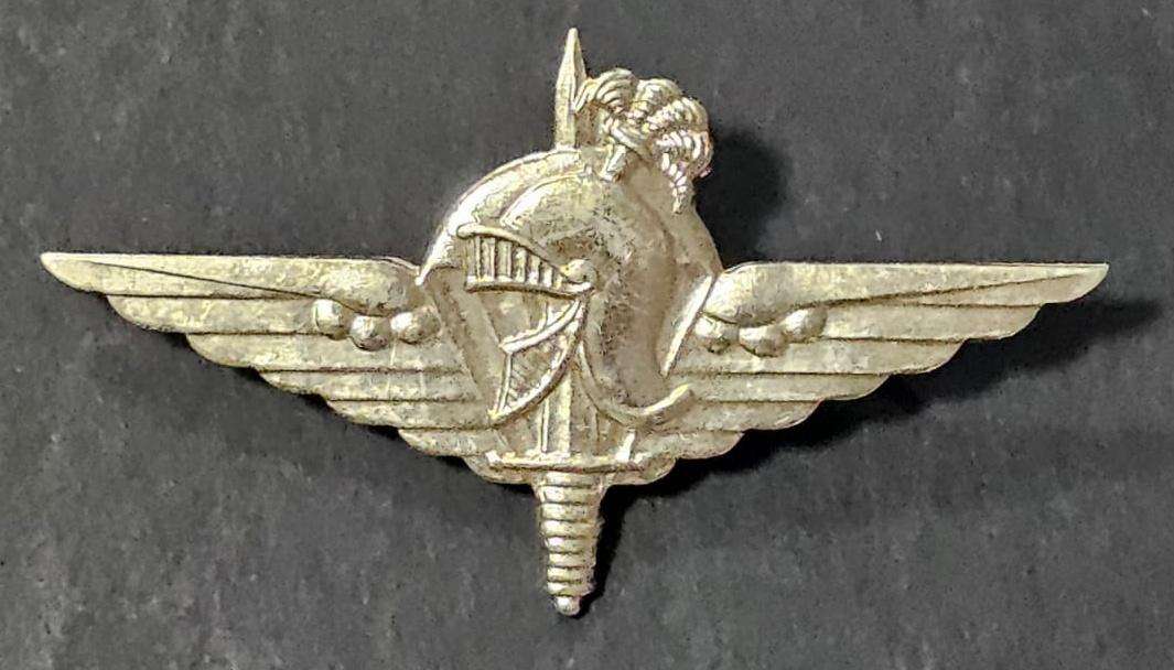 Belgium Para Commando Metal Parachute Airborne Beret Badge SAS Officer