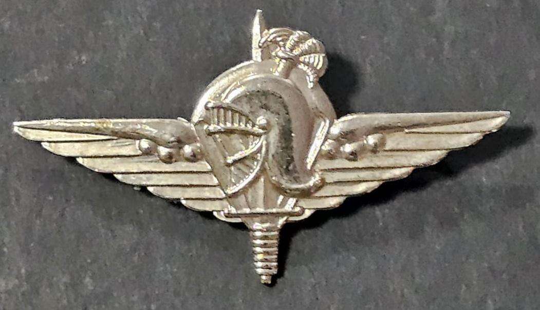 Belgium Para Commando Metal Parachute Airborne Beret Badge
