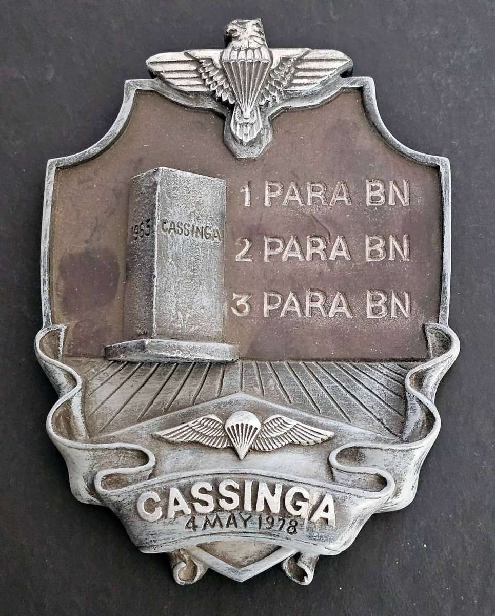 SADF - Cassinga Commemorative Plaque