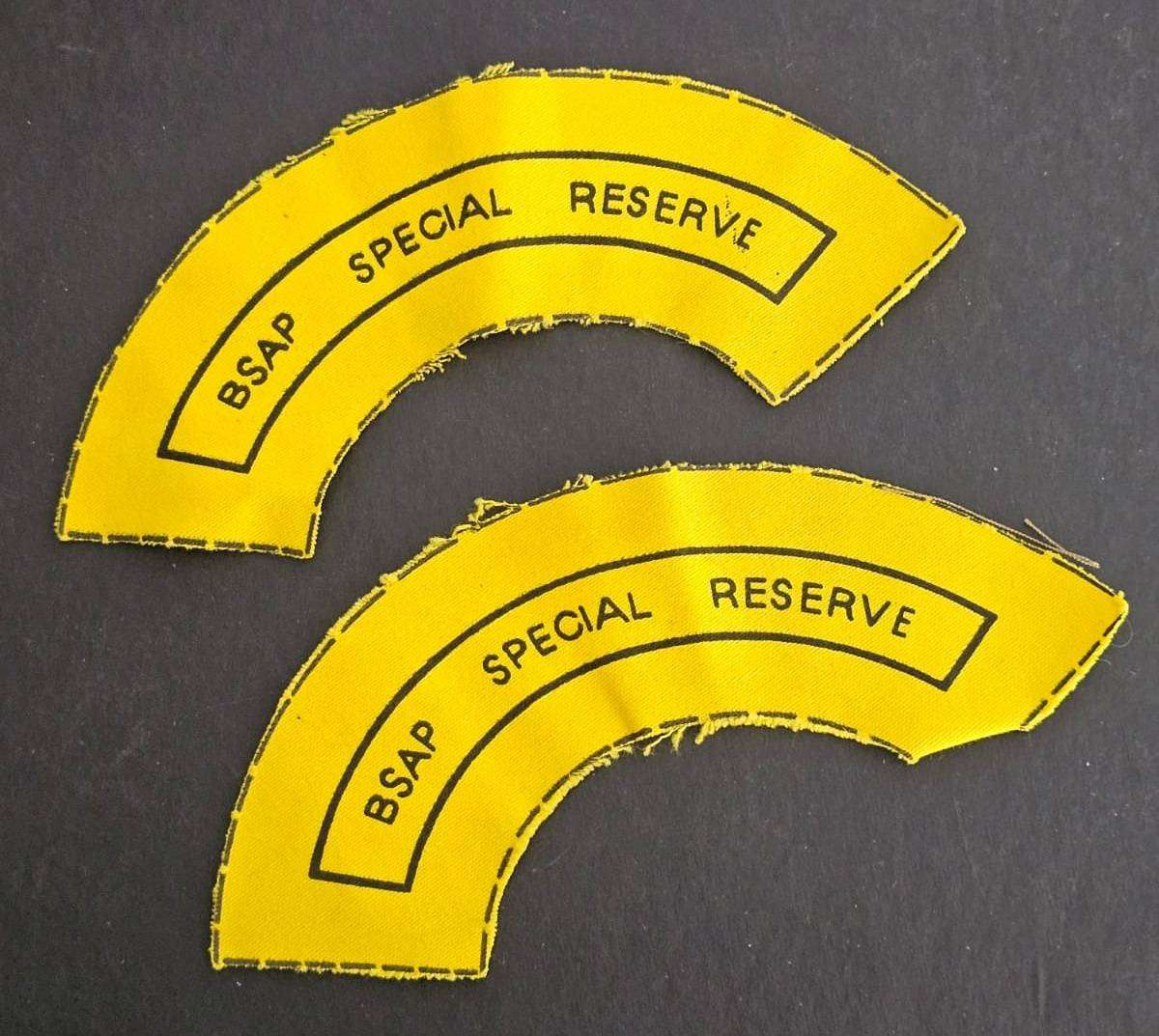 Rhodesia - BSAP Title Badges