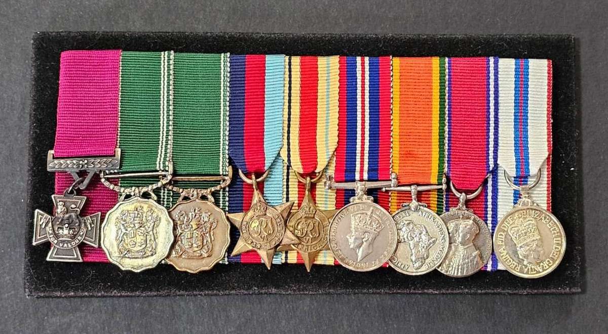 Very Special Miniature Victoria Cross Group of 10: Captain Quentin George Murray Smythe VC