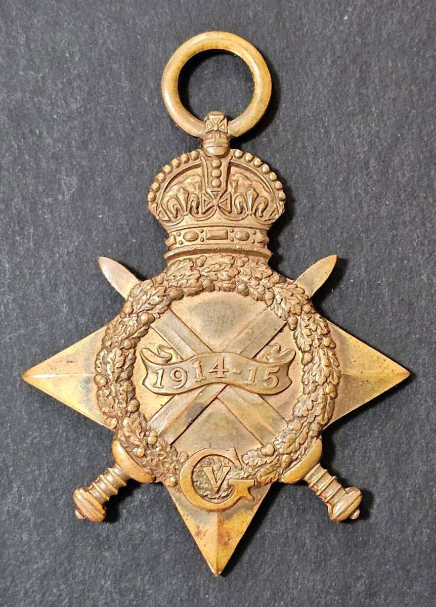 Full Size World War One 1914/18 Star: BURG.L.F Auret Krugersdorp Commando