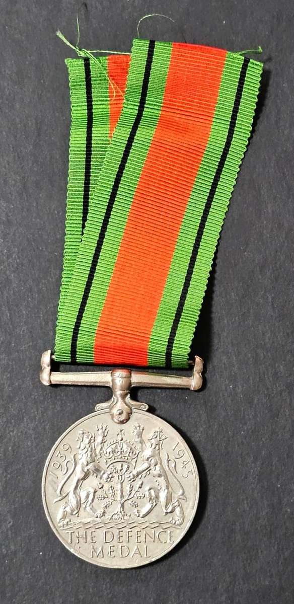 Full Size World War Two Defence Medal:British Issue