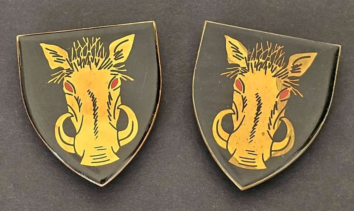 SADF - Soutpansberg Military Area Shoulder Flash Pair
