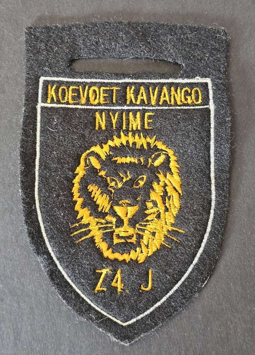 South West Africa ( SWA ) Police Koevoet Kavango Nyime Arm Flash - Call Sign Z4J